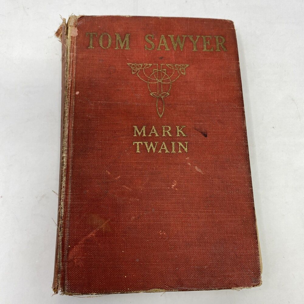 The Adventures of Tom Sawyer By Mark Twain  Canadian Edition Red Cover Musson